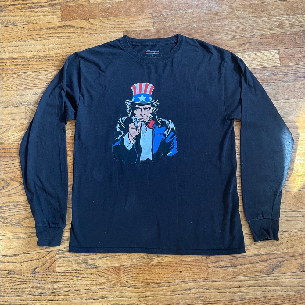 Champion Uncle Sam USA Long Sleeve T-Shirt